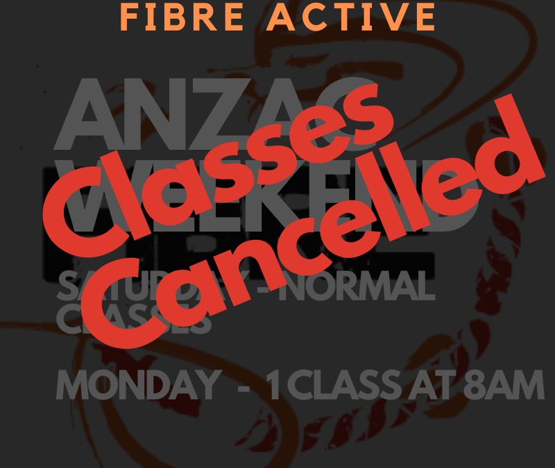 ANZAC Day Class Cancellations due to COVID Outbreak in Perth